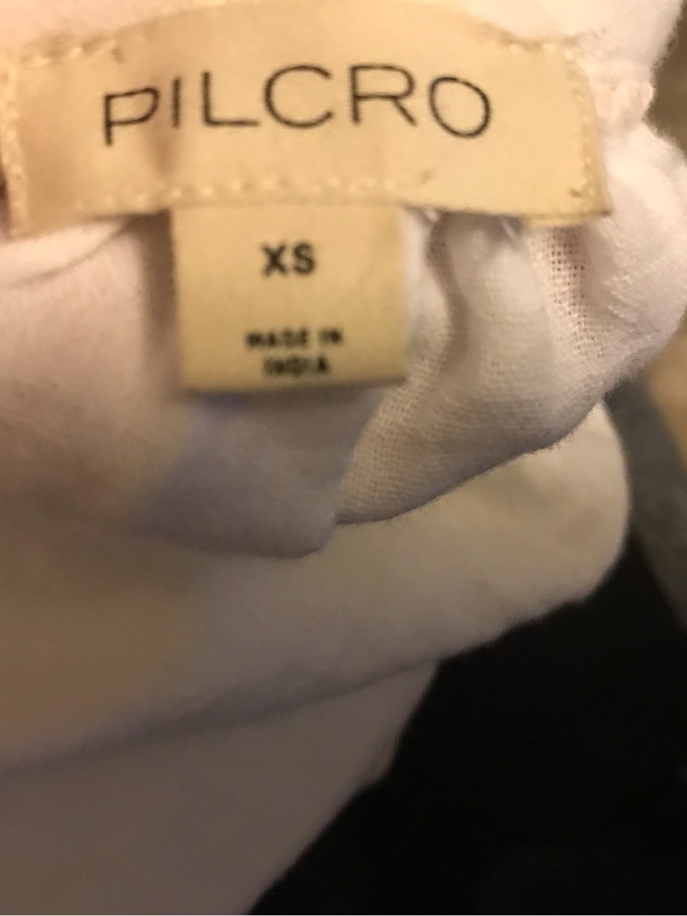 Pilcrc Ballon Sleeve Button down top - Picture 2 of 6